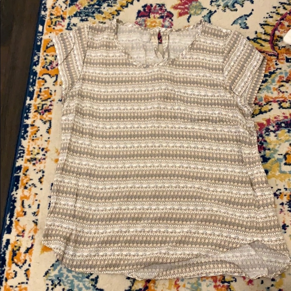 Patterned blouse